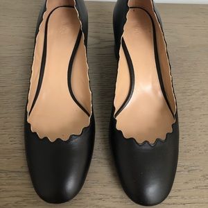 Chloé Lauren Scalloped Heel